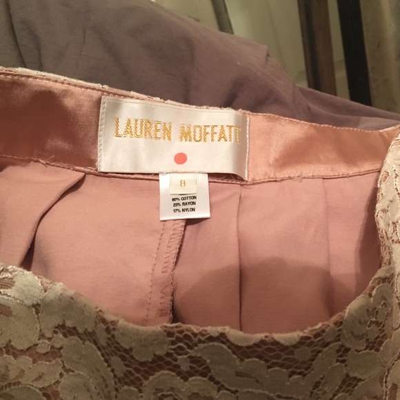 Lauren Mauffatt High Waist Lace Shorts. - Picture 2 of 4