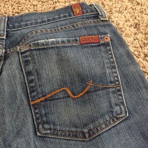 Seven for all Mankind classic boot cut jeans 28
