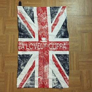 A lovely cuppa fabric poster