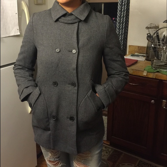 T1 Lacoste grey coat - Picture 2 of 4