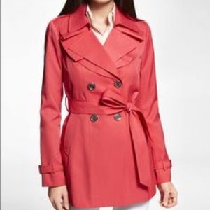 Brand new express pink trench coat