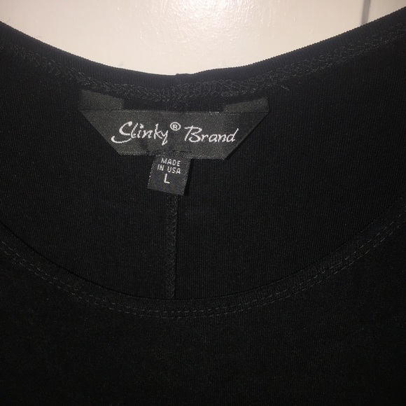 Black Slinky Maxi Dress