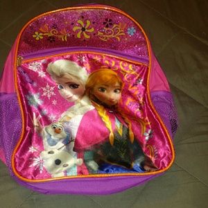 Kids Elsa and Anna backpack