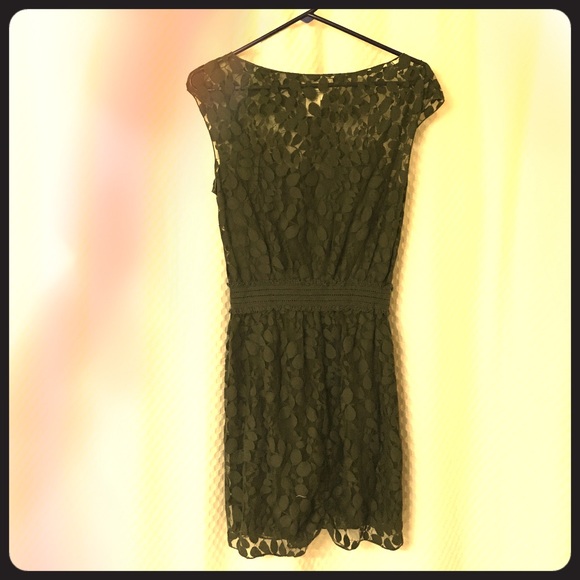 Hunter green dress