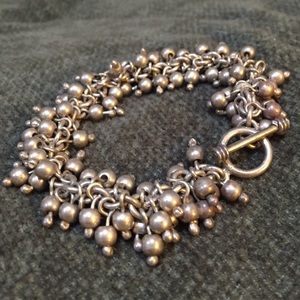 Silpada Retired Cha Cha Sterling Bracelet
