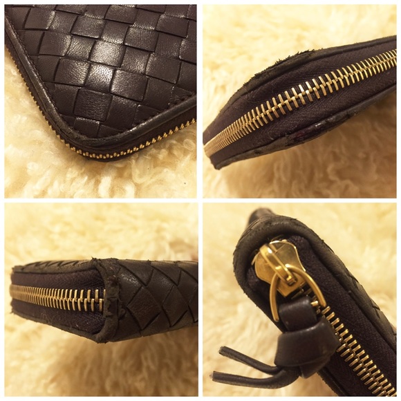 Bottega Veneta Intrecciato Long Wallet Brown - Picture 2 of 4