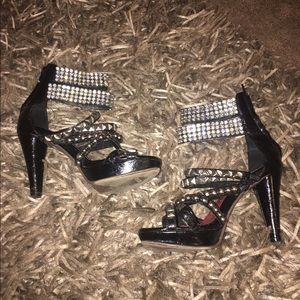 Jeffrey Campbell studded diamond heels