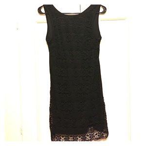 Forever21 Mini Lace Black Dress
