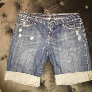 Abercrombie Bermuda Jean Shorts