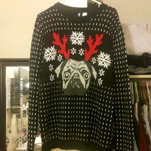 Pug Christmas Sweater