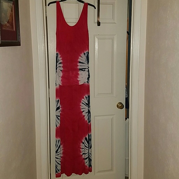 Venus of Cortland Dresses & Skirts - Venus Womens Tie Dye Maxi Dress
