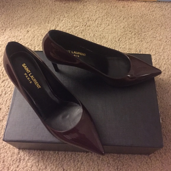 Saint Laurent Vitelli Vernice Soft 80mm pump - Picture 2 of 3