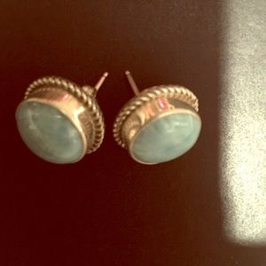 Sterling silver and turquoise posts