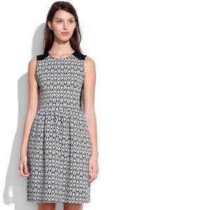 NWT Madewell Diamond Jacquard Dress