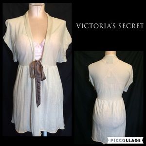 NWT Victoria's Secret cardigan sweater silk tie