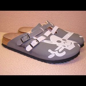 Birkenstock Skull Clogs