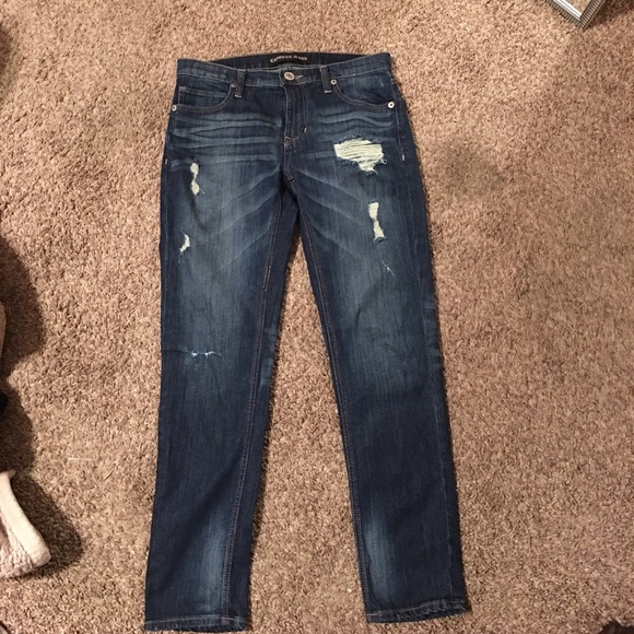 Express girlfriend jeans