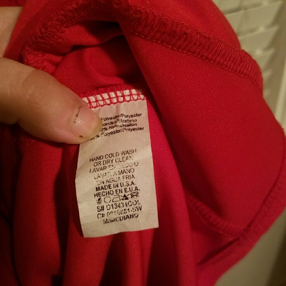 Lipstick red body con dress - Picture 4 of 4