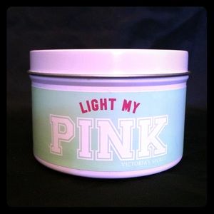Light my PINK soft and pure scented candle new!