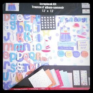 SCRAPBOOKING PACK BABYBOY BRAND NEW