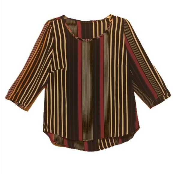 Ezra Brand Striped Top - Picture 2 of 4