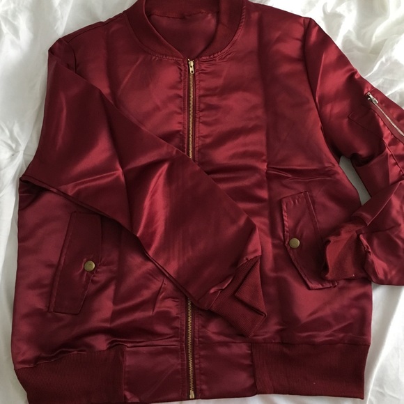 ⚡️FLASH SALE Today⚡️Copper Bomber Jacket - Picture 3 of 4