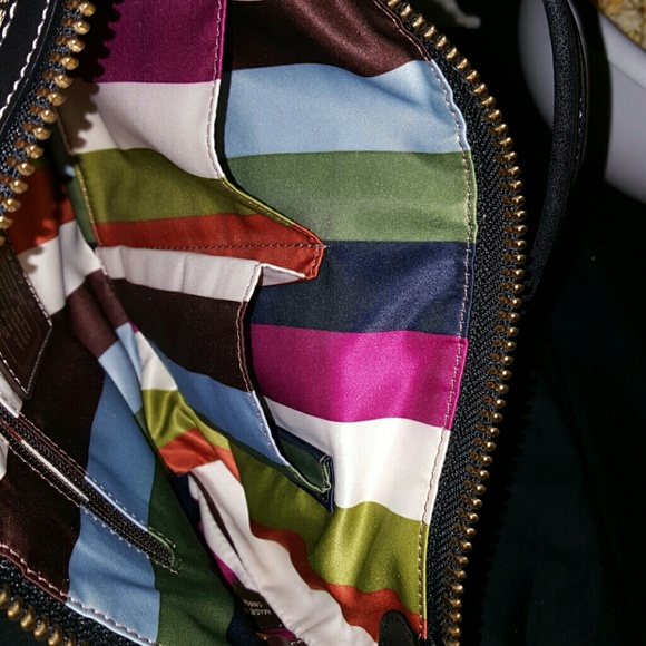 Coach Brown Jacquard LeatherLegacy 65thAnniversary - Picture 3 of 4