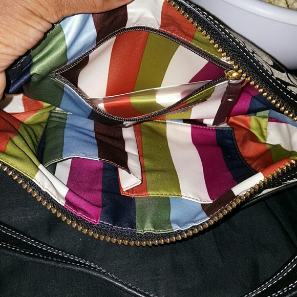 Coach Brown Jacquard LeatherLegacy 65thAnniversary - Picture 4 of 4