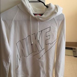 Nike white hoodie