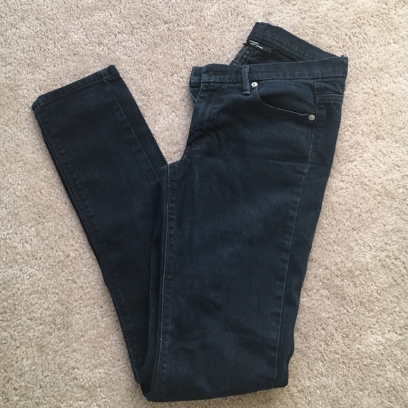 Dark wash skinny Levis
