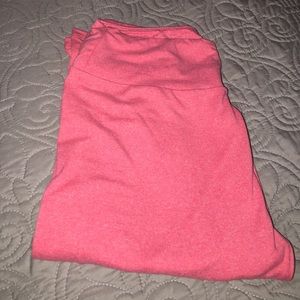Light coral/pink OS leggings