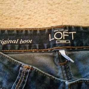 Loft size 4p jeans straight leg