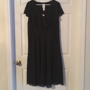 Black cocktail dress