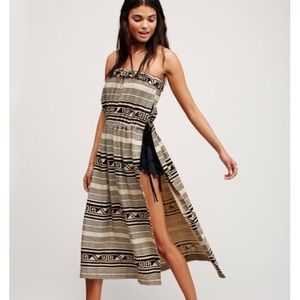 Free people X New Romantics Madagascar tunic tea S