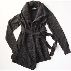 Old Navy Dark Grey Maternity Sweater Cardigan