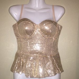 Bebe gold top