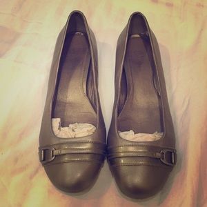 Cole Haan Bronze Flats with Nike Air GUC