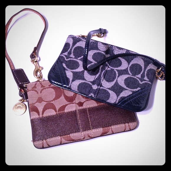 COACH Wristlets.
