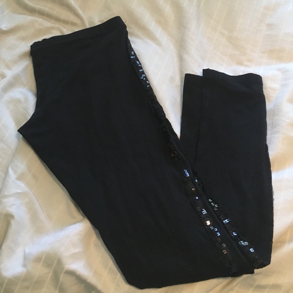 Sequence Black Leggings