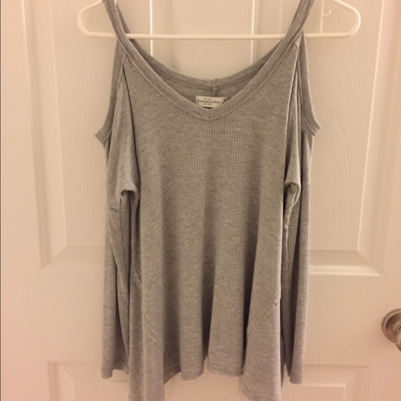 Peekaboo shoulder top