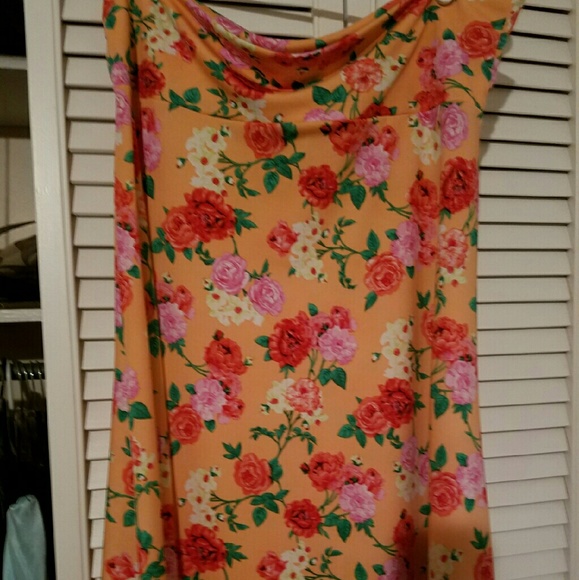 Lularoe Azure skirt xl floral