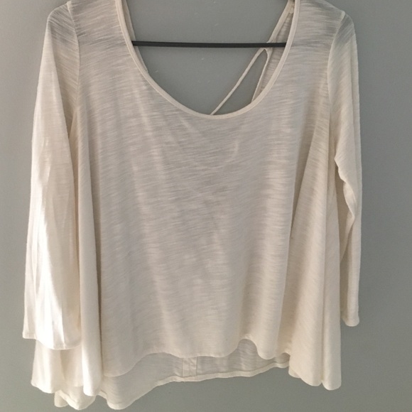 American eagle quarter sleeve shirt
