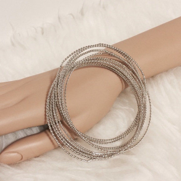 Personal Accents 12 Interlocking Bangles - Picture 3 of 4