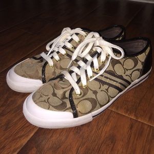 Gently used COACH shoes 8 1/2