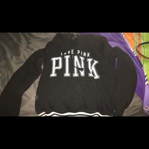 Pink Black Pullover