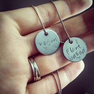 💜SALE💜 Handmade VEGAN PLANT BASED necklace