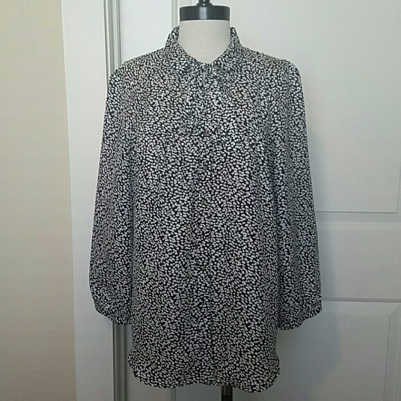 Flowy silk top - Picture 1 of 3