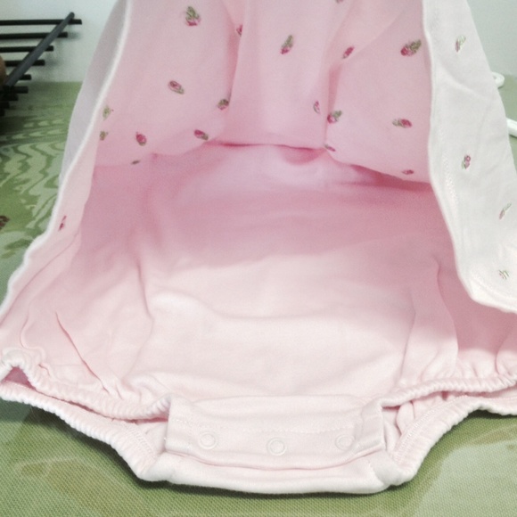 Baby pink onesie / sundress 24M Carter's - Picture 4 of 4