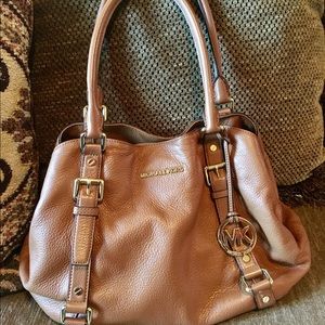 🎉70% off! Michael Kors Brown Leather Purse