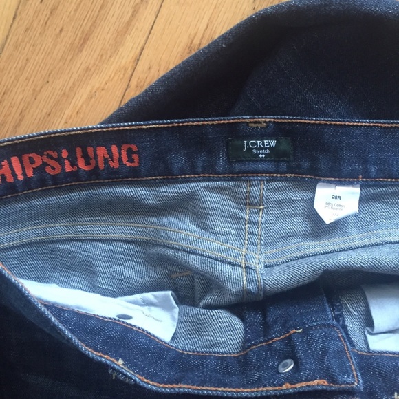 🚫HOLD🚫J. Crew Hipslung dark jeans stretch - Picture 4 of 4